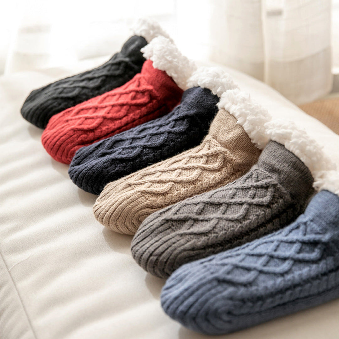 Anti-slip Soft-Pile Fleece Socks