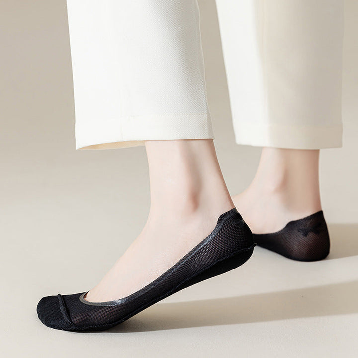 Ladies' Invisible Breathable Anti-Slip Socks