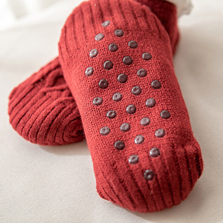 Anti-slip Soft-Pile Fleece Socks