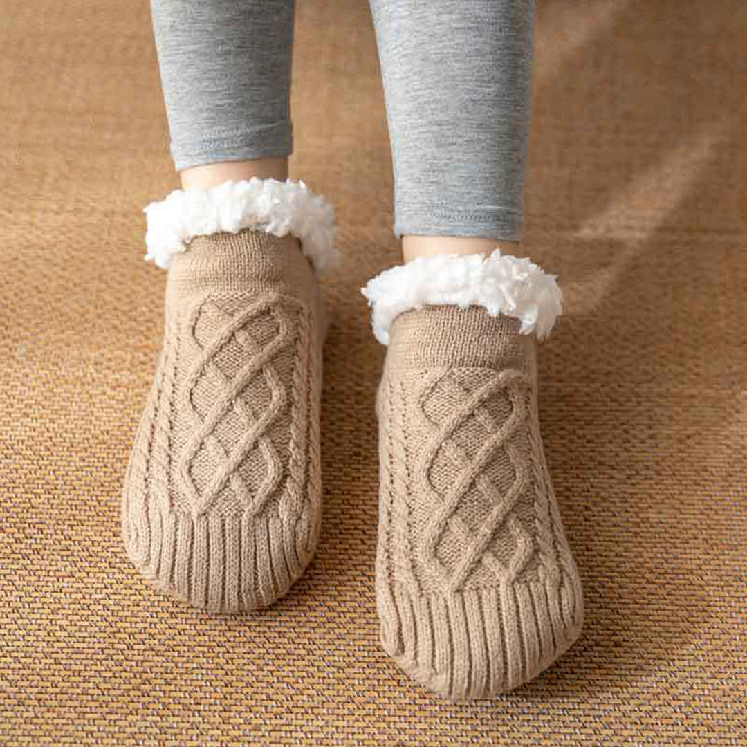 Anti-slip Soft-Pile Fleece Socks