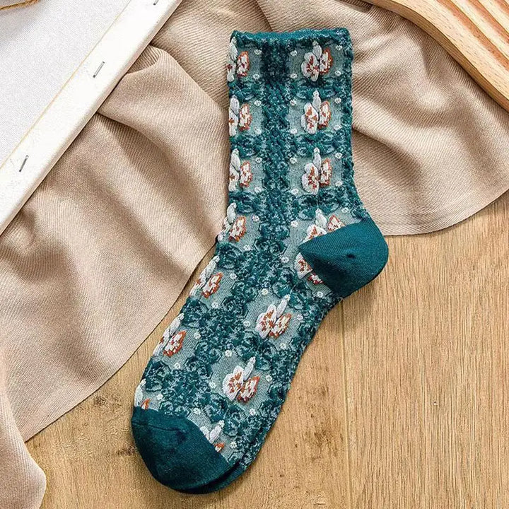 Rosedale Cotton Blossom Socks