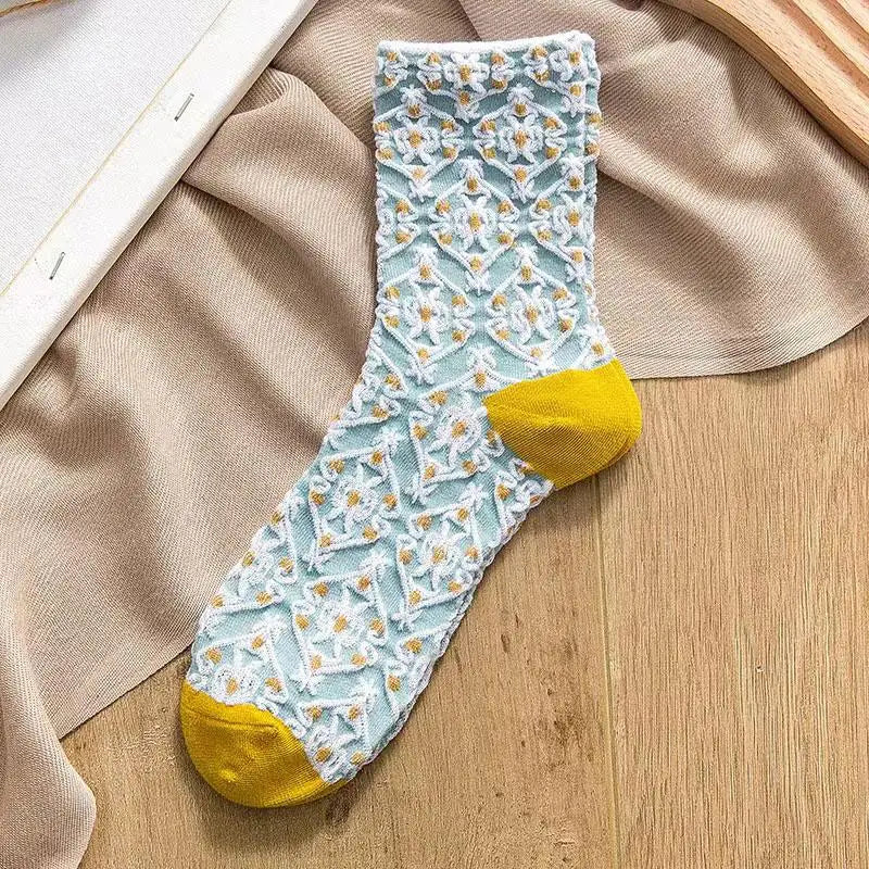 Rosedale Cotton Blossom Socks