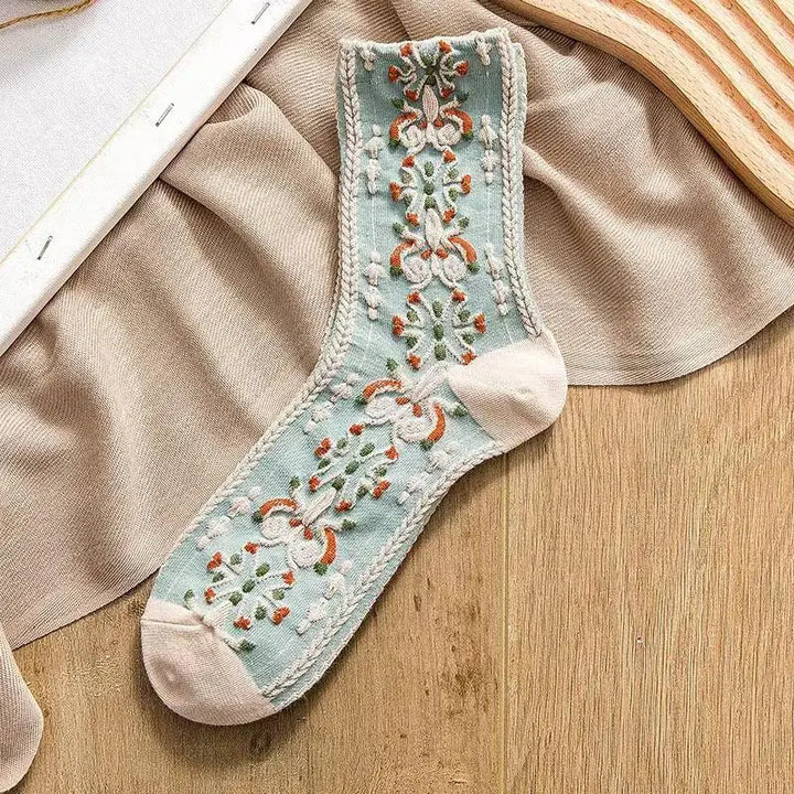 Rosedale Cotton Blossom Socks