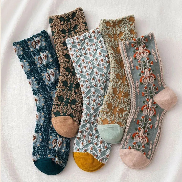 Rosedale Cotton Blossom Socks