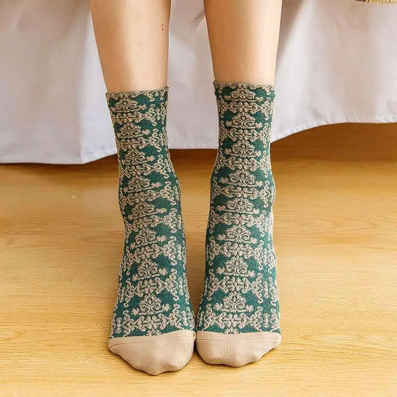 Rosedale Cotton Blossom Socks