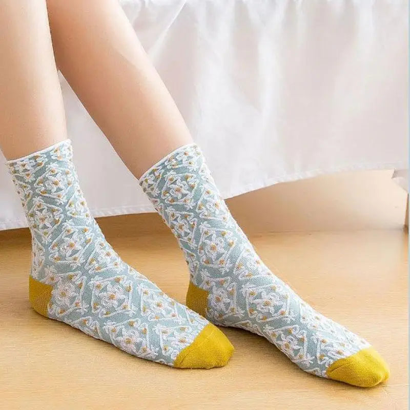 Rosedale Cotton Blossom Socks