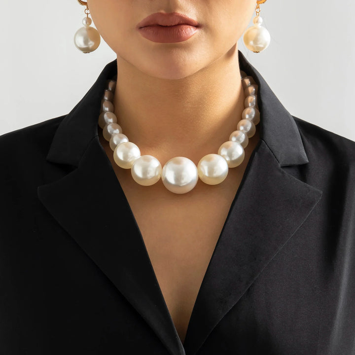 Pearl Bead Jewelry Set