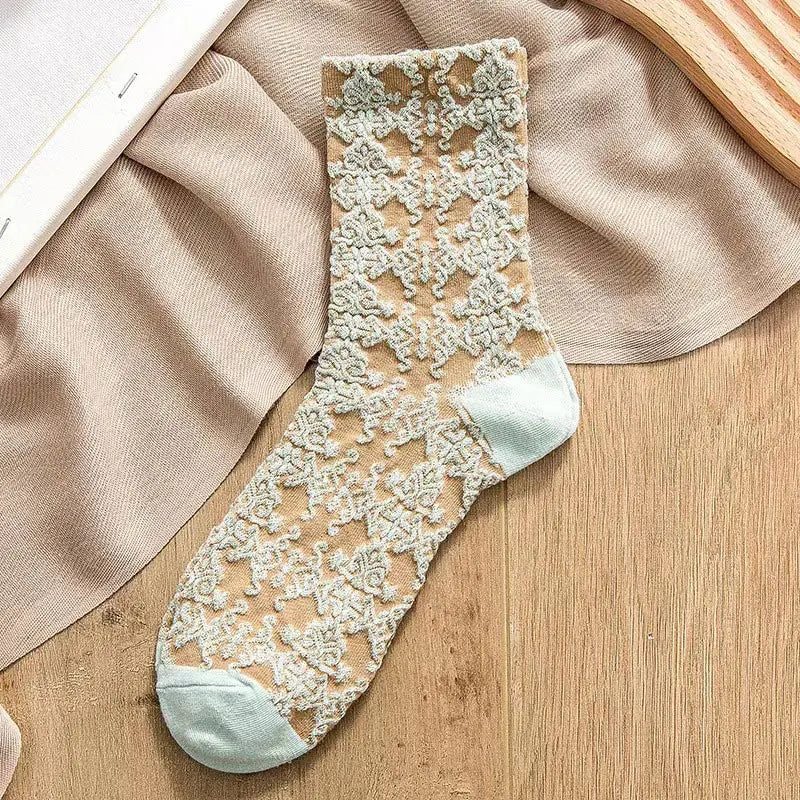 Rosedale Cotton Blossom Socks