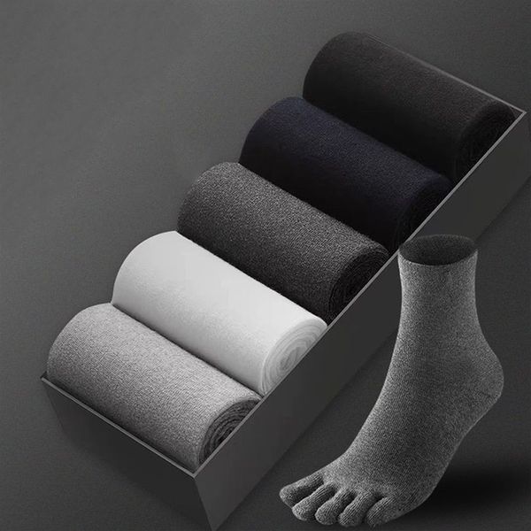 Breathable Cotton Toe Socks