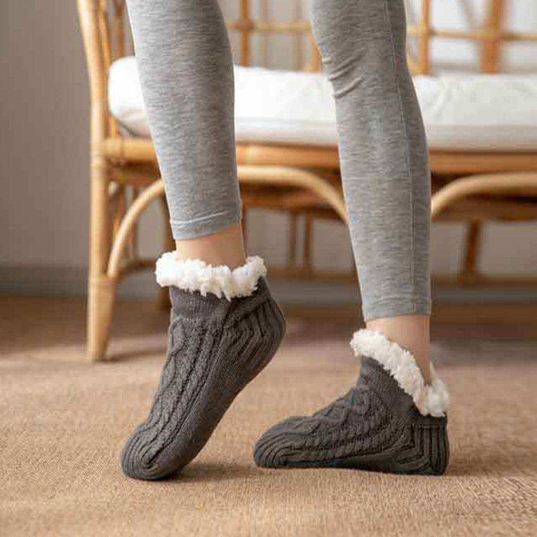 Anti-slip Soft-Pile Fleece Socks